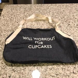 FabFitFun gym duffle bag
